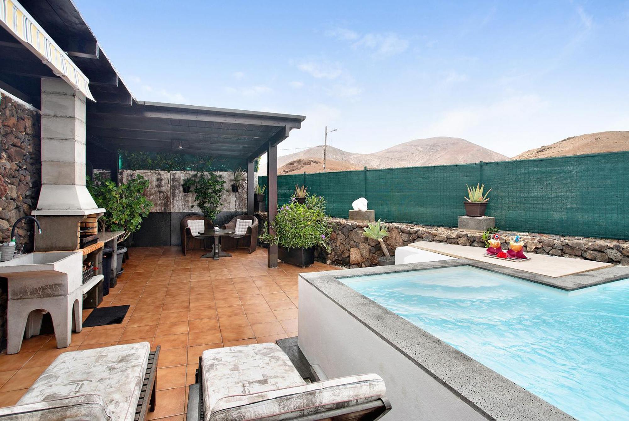 Casa Lancelot Villa Tinajo Bagian luar foto